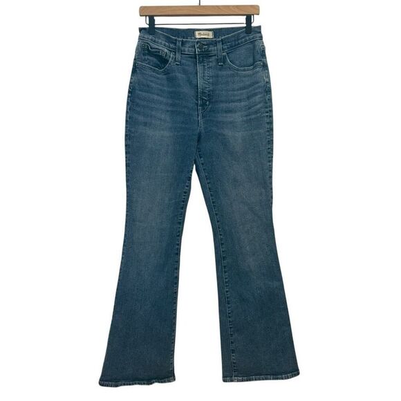 Madewell The Perfect Vintage Flare Jean Hallstrom Wash Size 28 - Picture 3 of 8